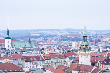 Fototapeta premium Brno view, Czech Republic, Europe
