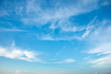 Obraz premium White clouds in the sky