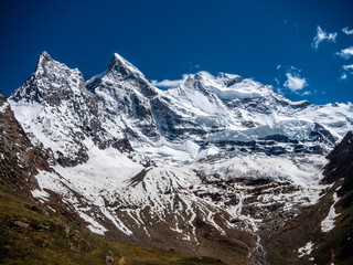Fototapeta na wymiar Himalaya Mountains in Kashmir, India