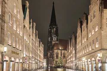 Münster, Prinzipalmarkt mit Lambertikirche © Hendrik