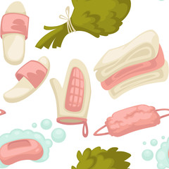 Sauna hot temperature fluffy towel for spa treatment