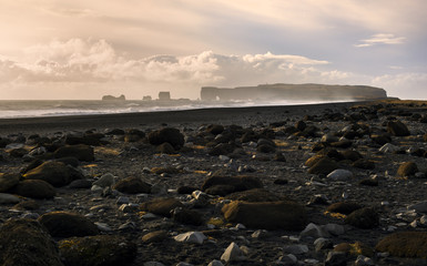 Vik black sand beach, Iceland