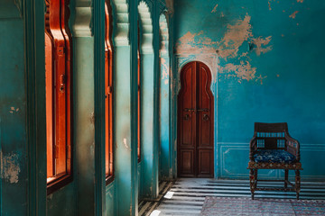 Indian interior located in Udaipur