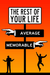 Average memorable life