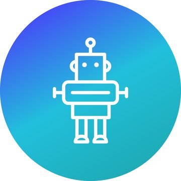 Robot Vector Icon