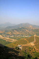 Fototapeta na wymiar The Great Wall scenery, China