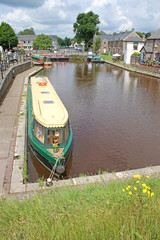 Fototapeta na wymiar Brecon Canal basin, Wales