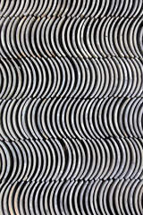 Fototapeta premium Gray tiles decorated