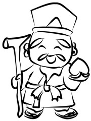 七福神　福禄寿