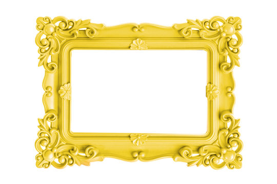 Yellow Picture Frame