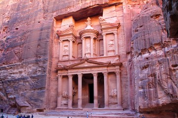 petra, ancient, jordan, architecture, temple, stone, rock, building, history, tomb, old, facade,...