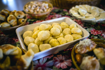 Brazilian snack cheese bread