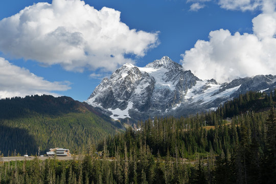 Mount Shuksan and Picture Lake in Baker Wilderness