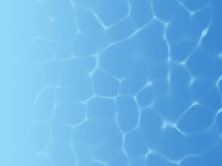 blue water surface, water surface, illustration