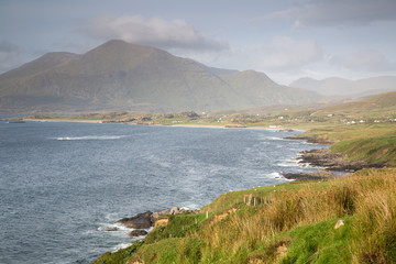 Coastline at Gowlaun Beach; Connemara