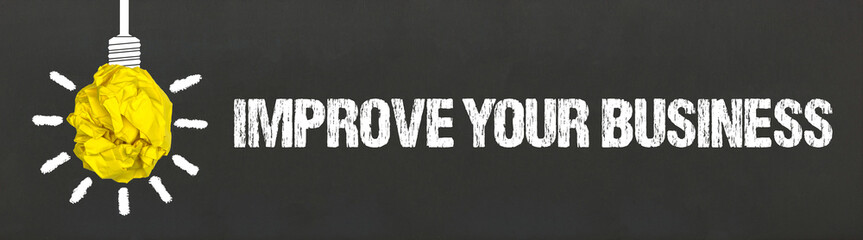 Fototapeta premium Improve your Business