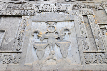 ancient Chinese rock carving works