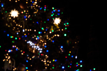 Fototapeta na wymiar Christmas background light Christmas diodes