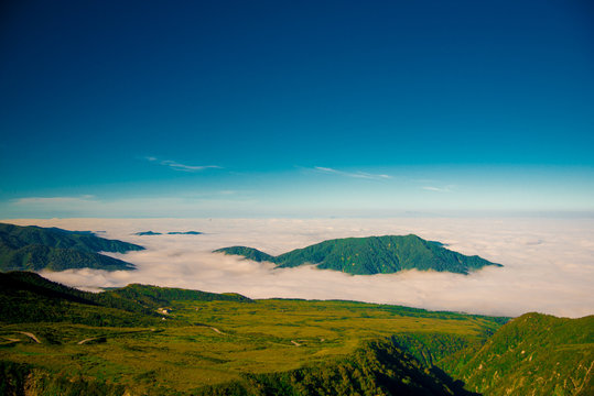 Sea of clouds taken in Tateyama, Toyama. Toyama is one of the important cities in Japan for cultures and business markets. © J Photography