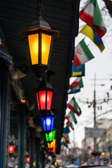 Kyiv architecture in winter