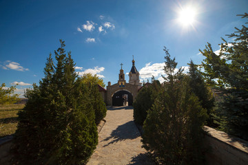 Moldova, Butuceni, Orheiul Vechi, sito archelogico e monaastero.