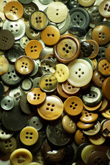 old buttons for fashion