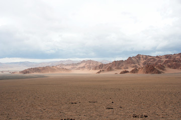 Fototapeta premium The Tolbo lake area in Mongolia