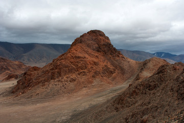 The Tolbo lake area in Mongolia