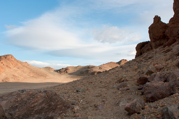 Fototapeta premium The Tolbo lake area in Mongolia