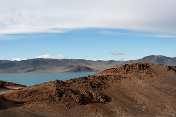 The Tolbo lake area in Mongolia