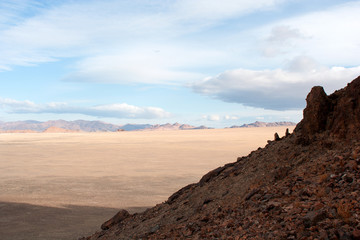 The Tolbo lake area in Mongolia