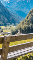 Fototapeta na wymiar Smartphone HD wallpaper of beautiful view at the famous Seisenbergklamm near Weissbach - Lofer - Tyrol - Austria