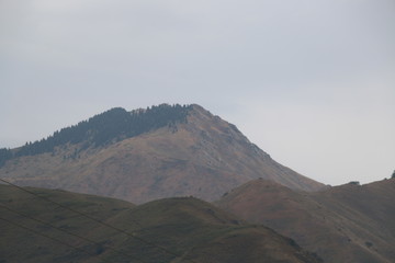 view of mountains