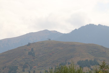view of mountains