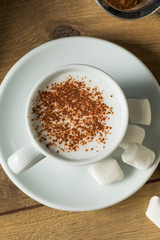 Healthy Homemade Milk Babyccino