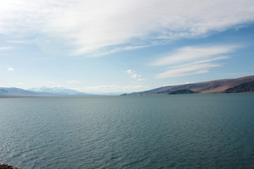 The Tolbo lake area in Mongolia