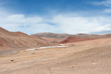 The Tolbo lake area in Mongolia