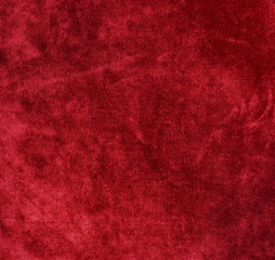 velvet texture background red color. Christmas festive baskground. expensive luxury, fabric, material, cloth.Copy space. - obrazy, fototapety, plakaty