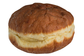 Bun is close isolated