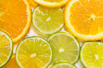 juicy citrus textured background
