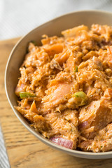 Homemade Spicy Cajun Salmon Dip
