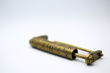   the padlock  like concept of security