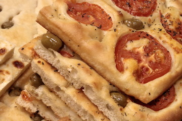 FOCACCIA GENOVESE, GENOESE FLAT BREAD