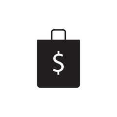 Shop, bag, dollar icon. Signs and symbols icon can be used for web, logo, mobile app, UI, UX