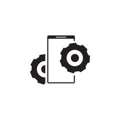 Mobile, repair icon. Signs and symbols icon can be used for web, logo, mobile app, UI, UX
