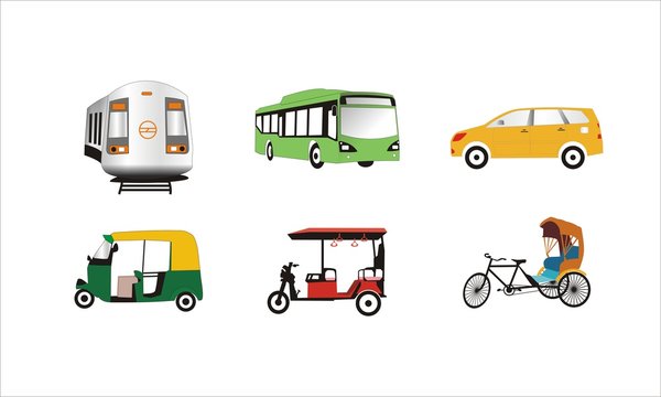 Delhi Public Transport Icon