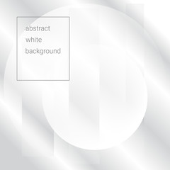 Luminous background for web layout. White and gray vector with transparent stripes and spheres