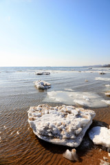 sea ice natural scenery