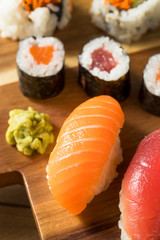 Homemade Huge Sushi Platter