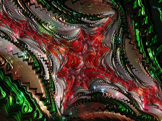 Fractal a never-ending pattern. Abstract Computer generated Fractal design. Fractals are infinitely complex patterns that are self-similar across different scales. Great for cell phone wall paper.